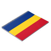 Carnet Drapeau de Roumanie (Côté gauche)