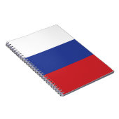 Carnet Drapeau de Russie, cadeau de fierté patriotique ru (Côté Droit)