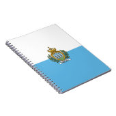 Carnet Drapeau de Saint-Marin (Côté Droit)