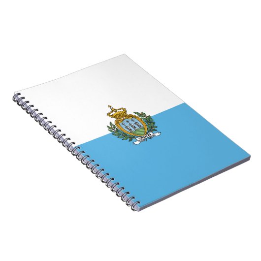 Carnet Drapeau de Saint-Marin (Côté Droit)