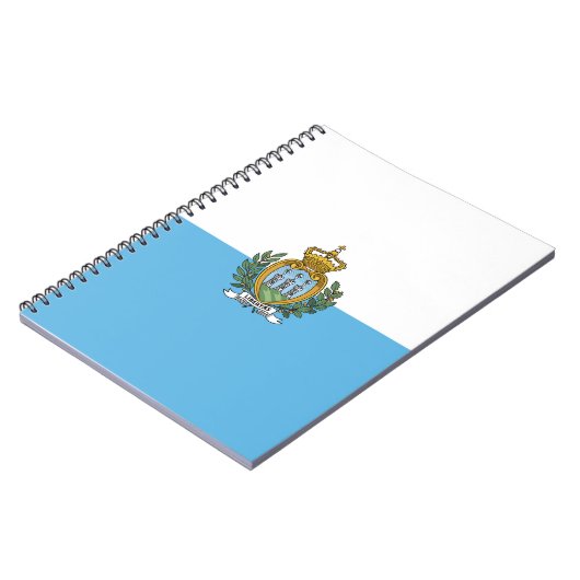 Carnet Drapeau de Saint-Marin (Côté gauche)