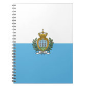 Carnet Drapeau de Saint-Marin (Devant)