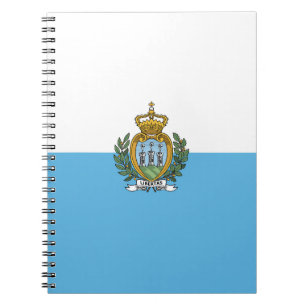 Carnet Drapeau de Saint-Marin