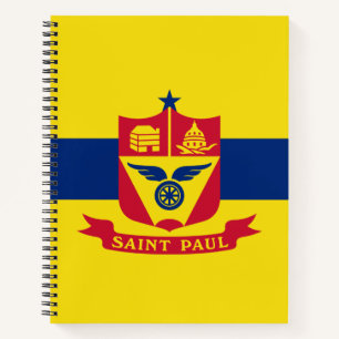 Carnet Drapeau de Saint Paul (Minnesota)