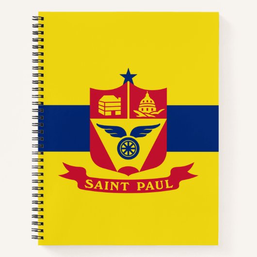 Carnet Drapeau de Saint Paul (Minnesota) (Devant)