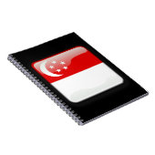 Carnet Drapeau de Singapour (Côté Droit)