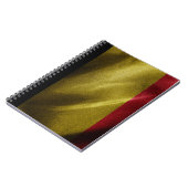 Carnet Drapeau de soie de Belgique (Côté gauche)