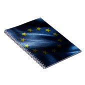 Carnet Drapeau de soie de l'UE (Côté Droit)