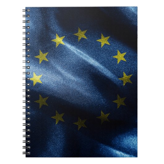 Carnet Drapeau de soie de l'UE (Devant)