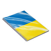 Carnet Drapeau de soie ukrainien (Côté Droit)