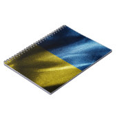 Carnet Drapeau de soie ukrainien (Côté gauche)