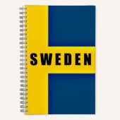 Carnet Drapeau de Suède (Recto)