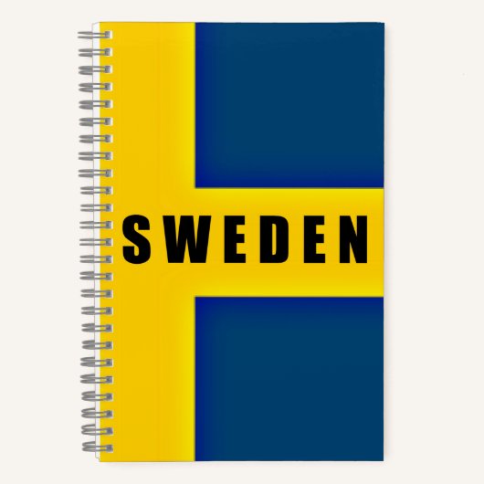 Carnet Drapeau de Suède (Recto)