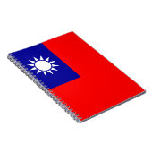 Carnet Drapeau de Taïwan : République de Chine, Taipei ch (Côté Droit)