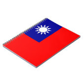 Carnet Drapeau de Taïwan : République de Chine, Taipei ch (Côté gauche)