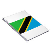 Carnet Drapeau de Tanzanie (Côté Droit)