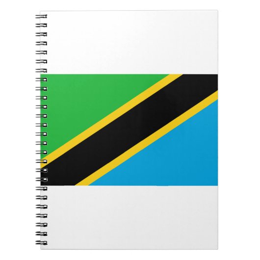 Carnet Drapeau de Tanzanie (Devant)