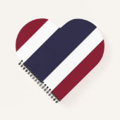Carnet Drapeau de Thaïlande (Devant)