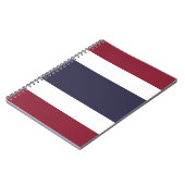 Carnet Drapeau de Thaïlande (Côté gauche)