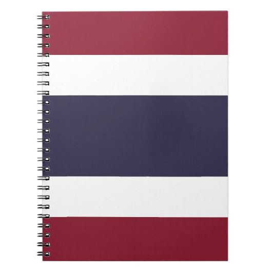 Carnet Drapeau de Thaïlande (Devant)