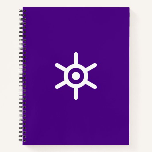 Carnet Drapeau de Tokyo (capitale japonaise) (Devant)