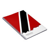 Carnet Drapeau de Trinité-et-Tobago (Côté Droit)