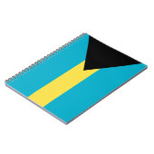 Carnet Drapeau des Bahamas (Côté gauche)