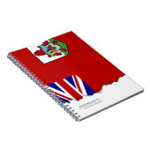 Carnet Drapeau des Bermudes (Côté Droit)