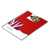 Carnet Drapeau des Bermudes (Côté gauche)
