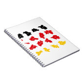 Carnet Drapeau des États allemands (Côté Droit)