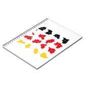 Carnet Drapeau des États allemands (Côté gauche)