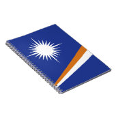 Carnet Drapeau des Îles Marshall (Côté Droit)
