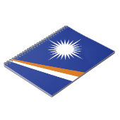 Carnet Drapeau des Îles Marshall (Côté gauche)