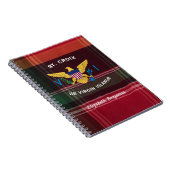 Carnet Drapeau des îles Vierges américaines USVI St Croix (Côté Droit)