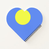 Carnet Drapeau des Palaos (Dos)