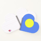 Carnet Drapeau des Palaos (Intérieur)