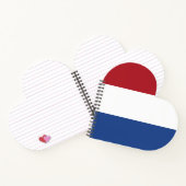 Carnet Drapeau des Pays-Bas (Intérieur)