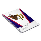 Carnet Drapeau des Samoa américaines (Côté Droit)