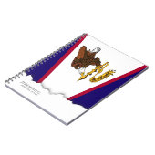 Carnet Drapeau des Samoa américaines (Côté gauche)