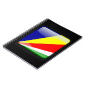 Carnet Drapeau des Seychelles (Côté gauche)