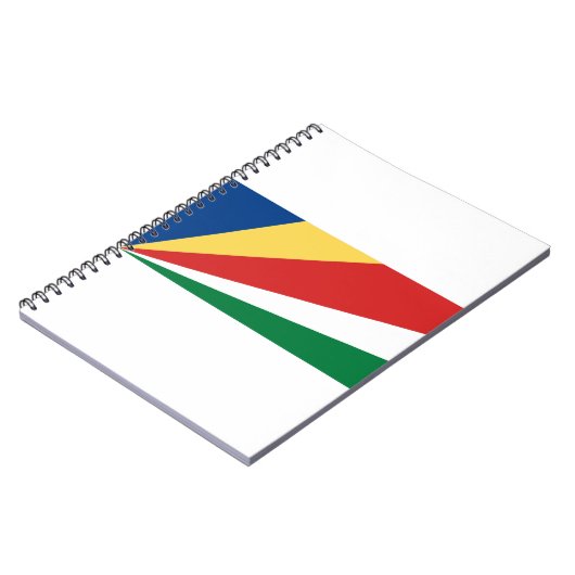 Carnet Drapeau des Seychelles (Côté gauche)