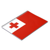 Carnet Drapeau des Tonga (Côté gauche)
