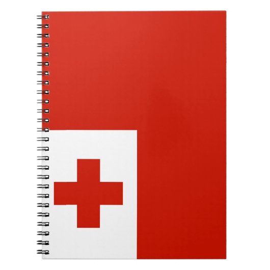 Carnet Drapeau des Tonga (Devant)