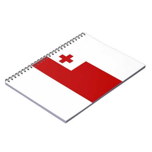 Carnet Drapeau des Tonga (Côté gauche)