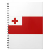 Carnet Drapeau des Tonga (Devant)