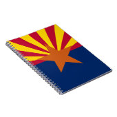 Carnet Drapeau d'État de l'Arizona (Côté Droit)