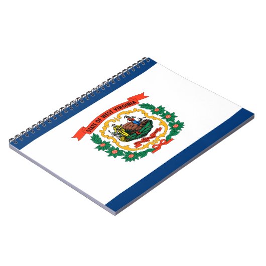 Carnet Drapeau d'État de Virginie-Occidentale (Côté gauche)