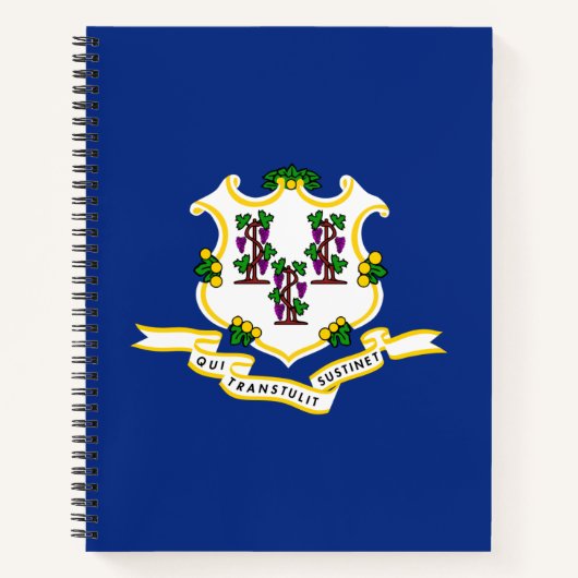 Carnet Drapeau d'État du Connecticut (Devant)