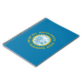 Carnet Drapeau d'État du Dakota du Sud (Côté gauche)