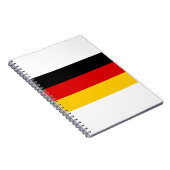 Carnet Drapeau Deutschland - Allemagne (Côté Droit)